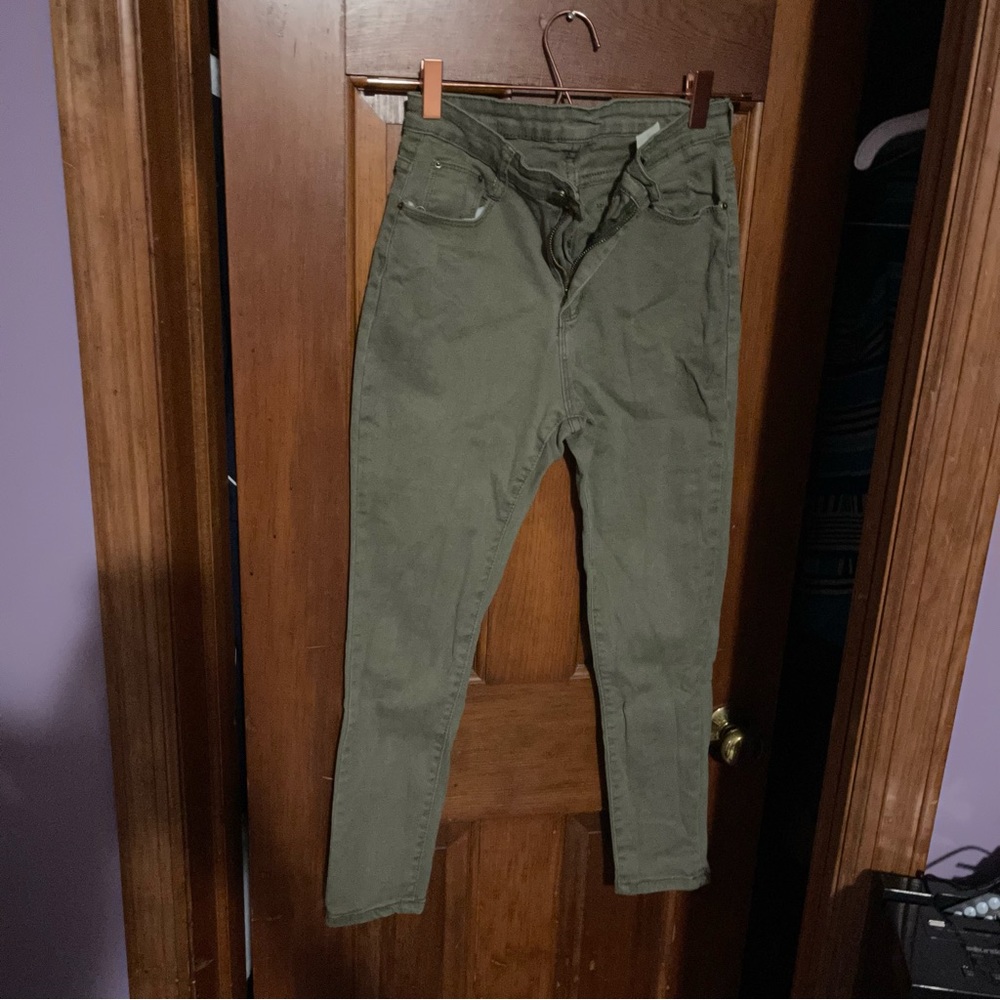 Green SHEIN pants
